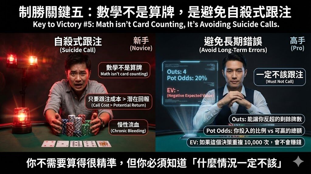 心理學+數學=德州撲克勝利方程式!解密 5 大制勝關鍵,打造長期穩定贏錢模型 7 image 12 27