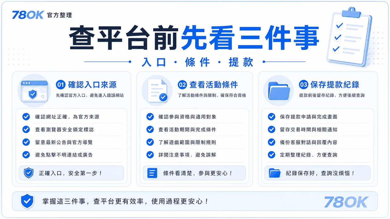 3A 娛樂城資訊怎麼核對?TU 整理入口、活動條件與遊戲資料 2 TU 3A 資訊核對圖,包含入口、條件與紀錄